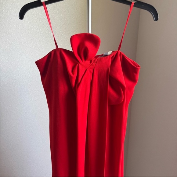 NWT Antonio Melani Elizabeth Damrich Radziwill Full Length Strapless Crepe Dress - Picture 8 of 12